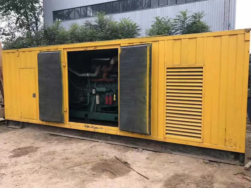 余杭柴油发电机组滤清器内充满机油但压力不足如何进行故障排查？
